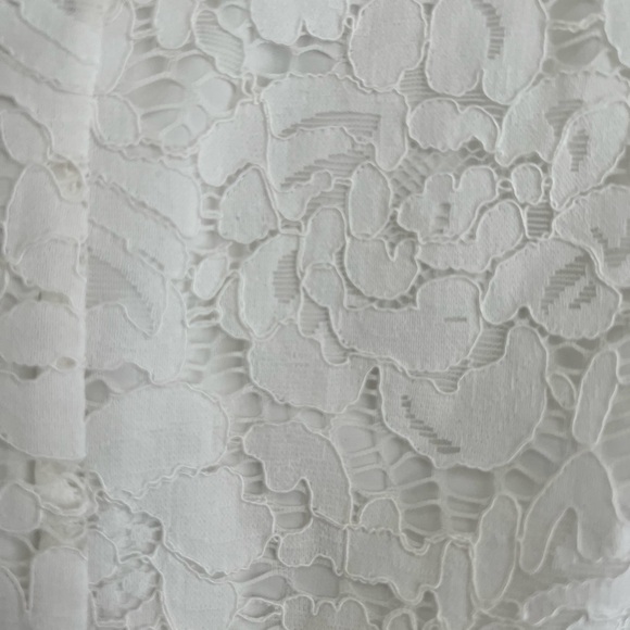 Rachel Zoe Dress - Estelle Back Cut-Out white maxi gown Size 6 all over lace NWT - Picture 15 of 16